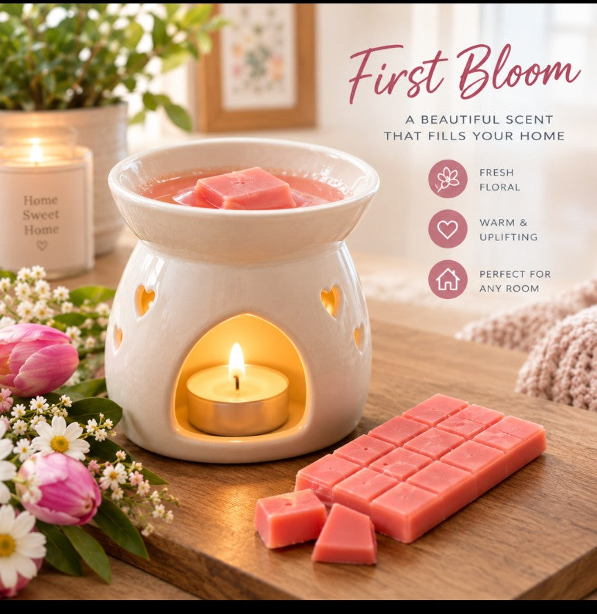 First Bloom Scented Wax Melt Snap Bar