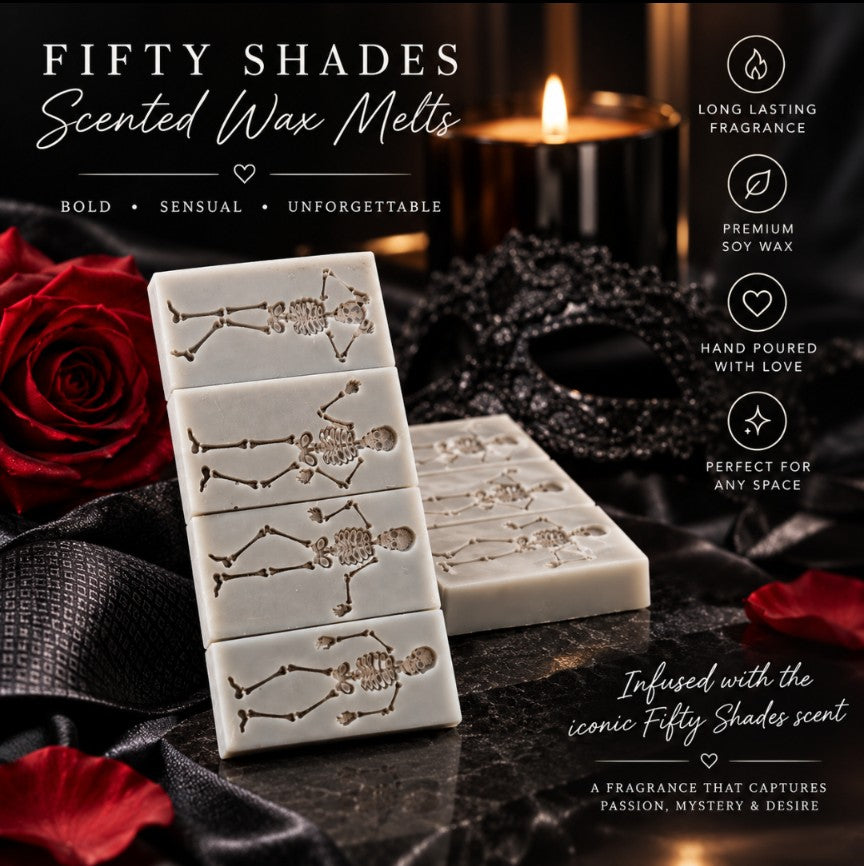 Funny Skeletons | Fifty Shades | natural soy wax | 35g